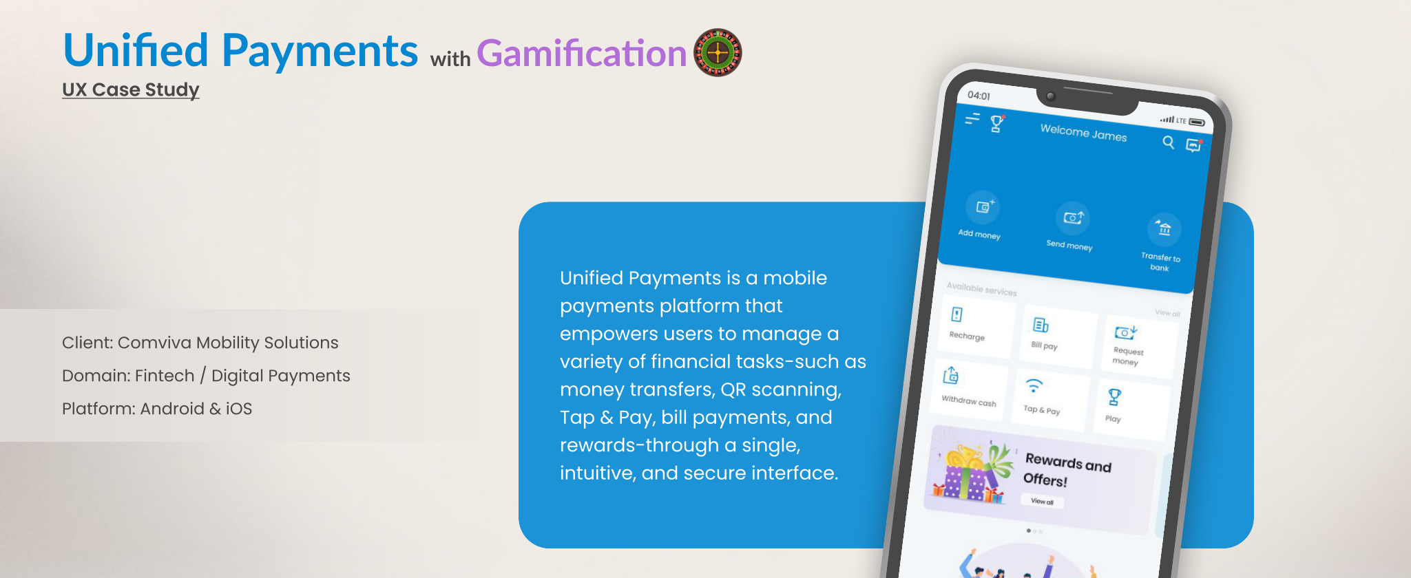 Unified Payments app screens